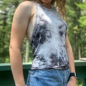 AMERICAN EAGLE tie dye tank top